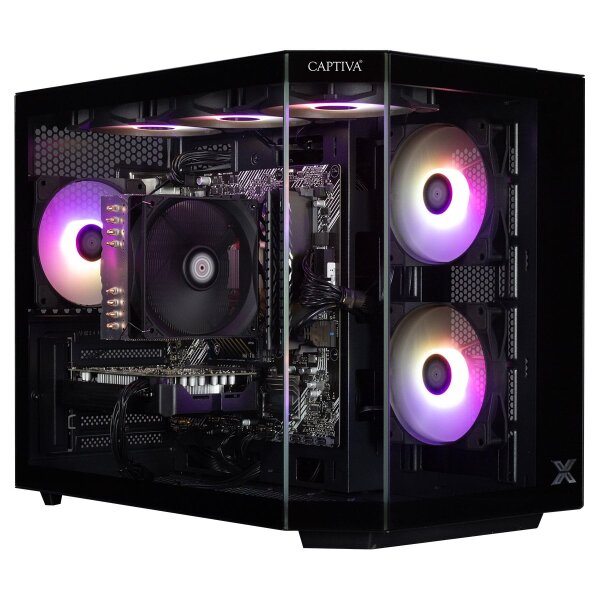 Captiva PC Advanced Gaming R92-495 (Ryzen 7 5700X/RTX5060 8GB GDDR7/SSD 1TB/32GB/WLAN/w/o OS)
