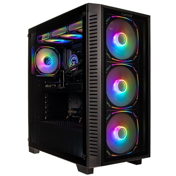 Captiva PC Highend Gaming I93-643 (i9-12900KF/RTX5070 12GB GDDR7/SSD 2TB/32GB/WLAN/w/o OS)
