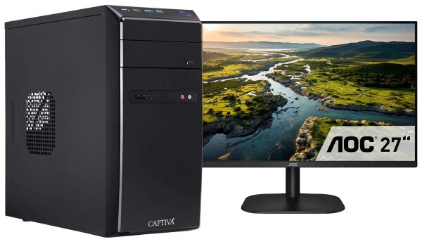 Captiva PC Power Starter I98-562 TFT Bundle (i5-13400/SSD 1TB/8GB/WLAN/w/o OS)
