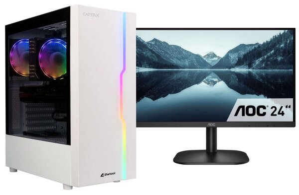 Captiva PC Power Starter R78-412 TFT Bundle (Ryzen 7 5700G/SSD 1TB/32GB/WLAN/w/o OS)
