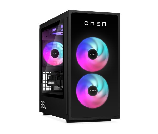 HP OMEN 35L Gaming Desktop GT16-0083ng PC (Ryzen 7 8700F/RTX5070 Ti 16GB GDDR7/SSD 1TB + SSD 2TB/32GB/WLAN/Windows 11 Home 64-bit)