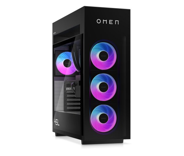 HP OMEN MAX 45L Gaming-DT GT23-0091ng PC (Ryzen 9 9950X3D/RTX5080 16GB GDDR7/SSD 2TB/32GB/WLAN/Windows 11 Home 64-bit)