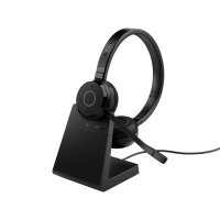 Headset JABRA Evolve 65 TE USB-A UC Stereo Stand...